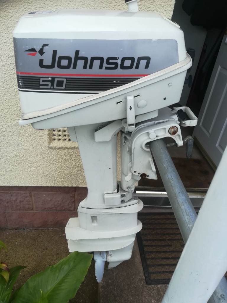johnson 5 hp longshaft outboard boat engine