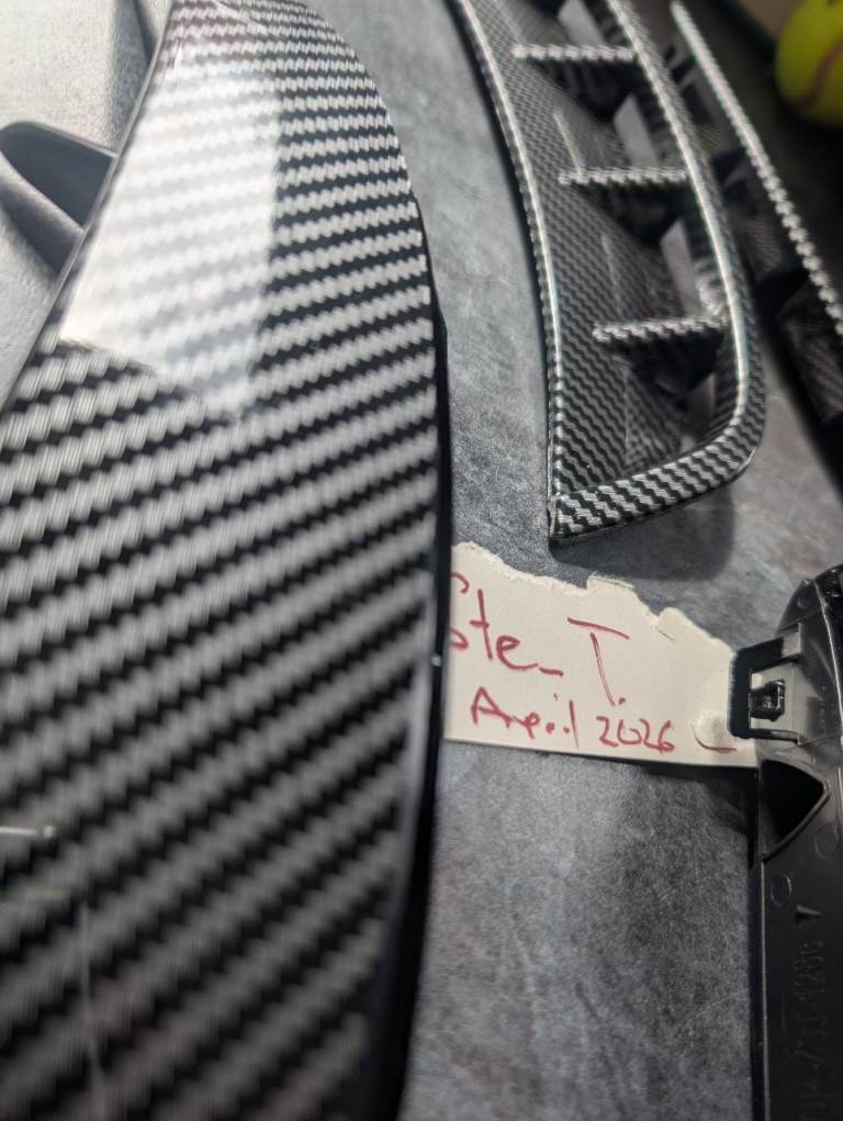 A Class - W177:  Rear Canards & Side Vents 18+ 