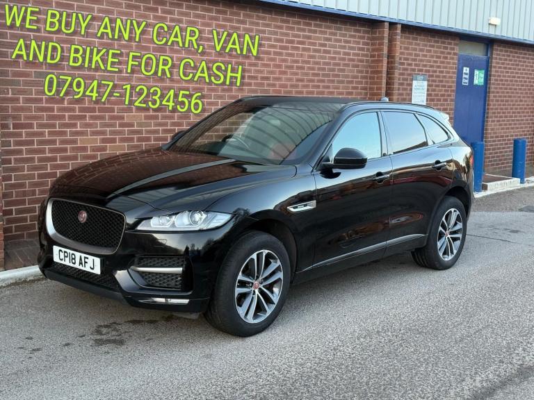2018 (18) JAGUAR F-PACE 2.0d R-Sport 5dr Auto AWD