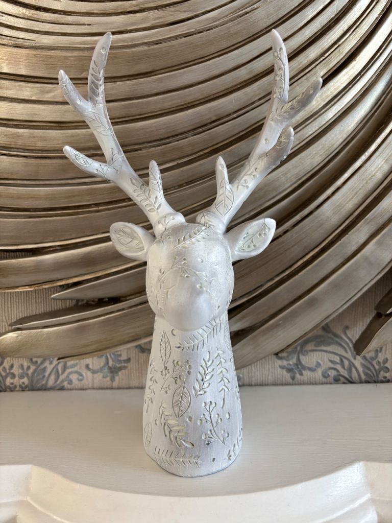 Stag head bust