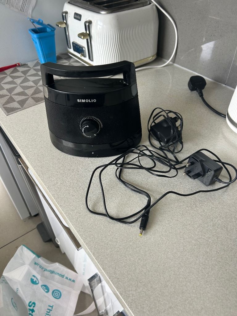 Simolio TV Speaker for Hearing Impaired – Black, Good Condition