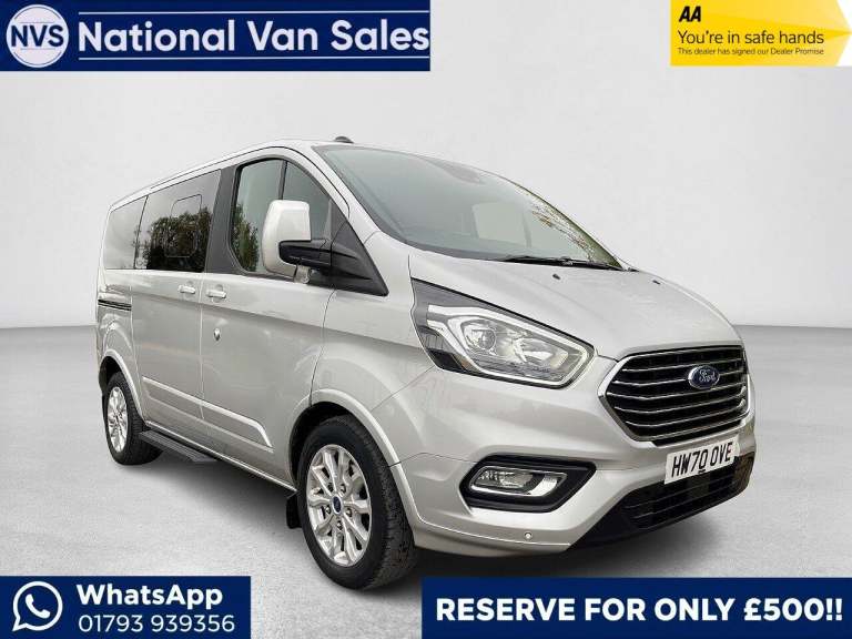 2020 Ford Tourneo Custom 2.0 320 EcoBlue Titanium Auto L1 Euro 6 (s/s) 5dr MPV Diesel Automatic