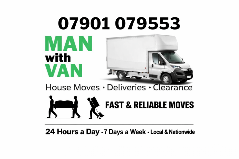 🚚 Stress-Free Moves – Local, Long Distance & Urgent Removals 🚛 Man & Van – Last-Minute Bookings!