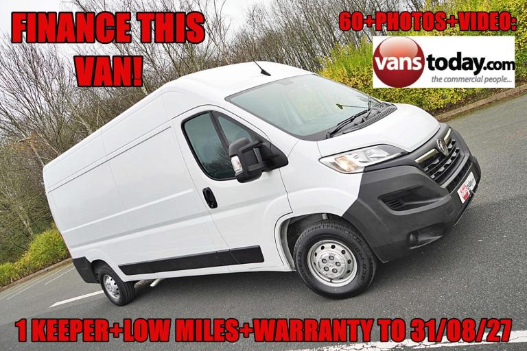 2024 Vauxhall Movano 2.2 Movano L3H2 F3500 Prime Panel Van Diesel Manual