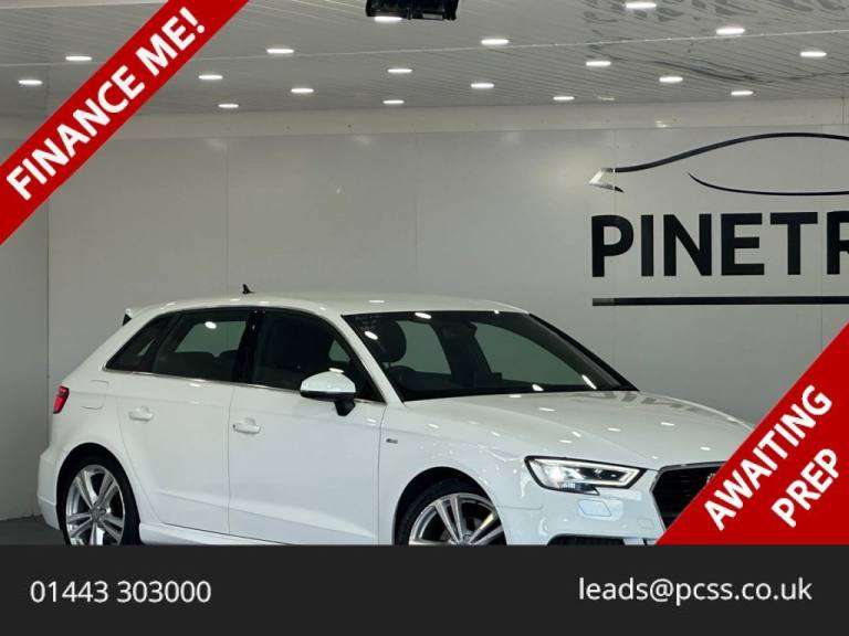 2017 Audi A3 1.4 TFSI CoD S line Sportback 5dr Petrol Manual Euro 6 (s/s) (150 ps) Hatchback Petr...