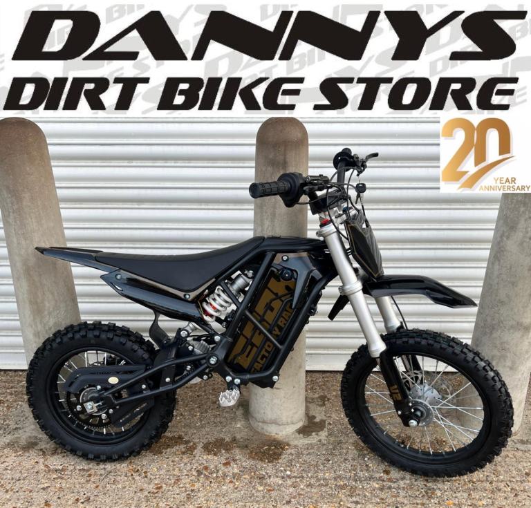 DANNYS DIRT BIKES STOMP EBOX 2 V2 KIDS ELECTRIC DIRT BIKE MOTOCROSS BIKE E5 
