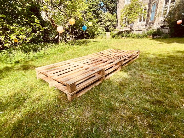 Wooden Pallets for DIY or Storage – Good Condition