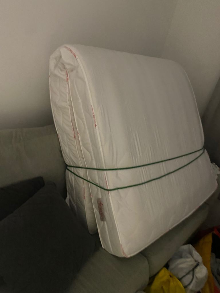 Fairly new single matress