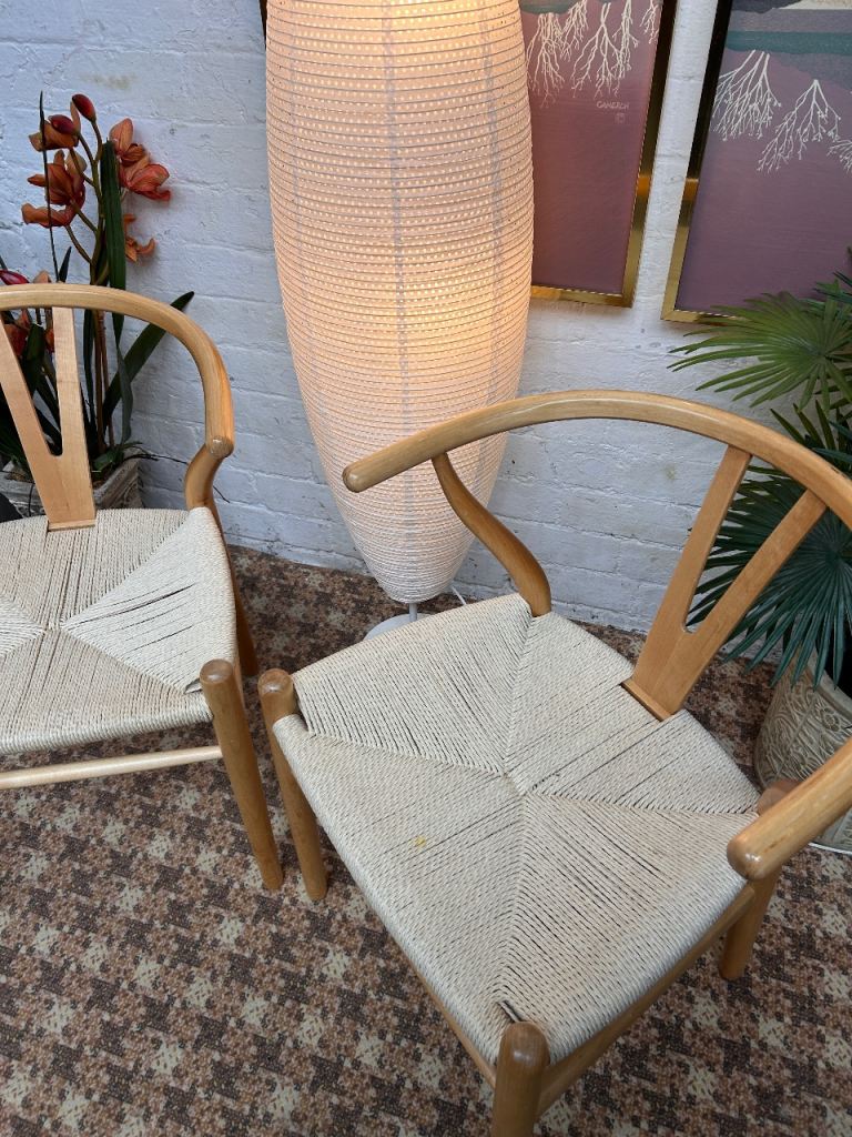 Four Elm Wishbone Dining Chair – Natural 