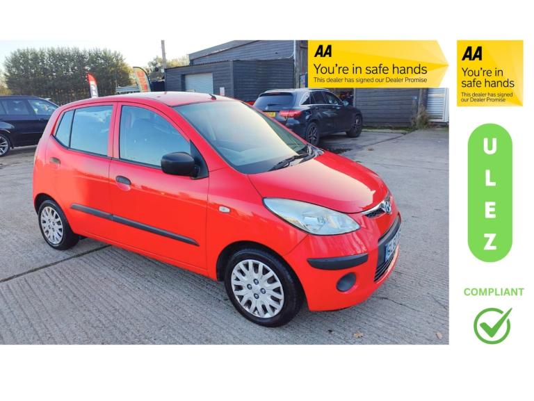 2011 Hyundai i10 1.2 Classic 5dr HATCHBACK Petrol Manual