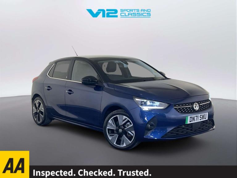 2022 Vauxhall Corsa 100kW Elite Nav Premium 50kWh 5dr Auto [11kWCh] HATCHBACK ELECTRIC Automatic