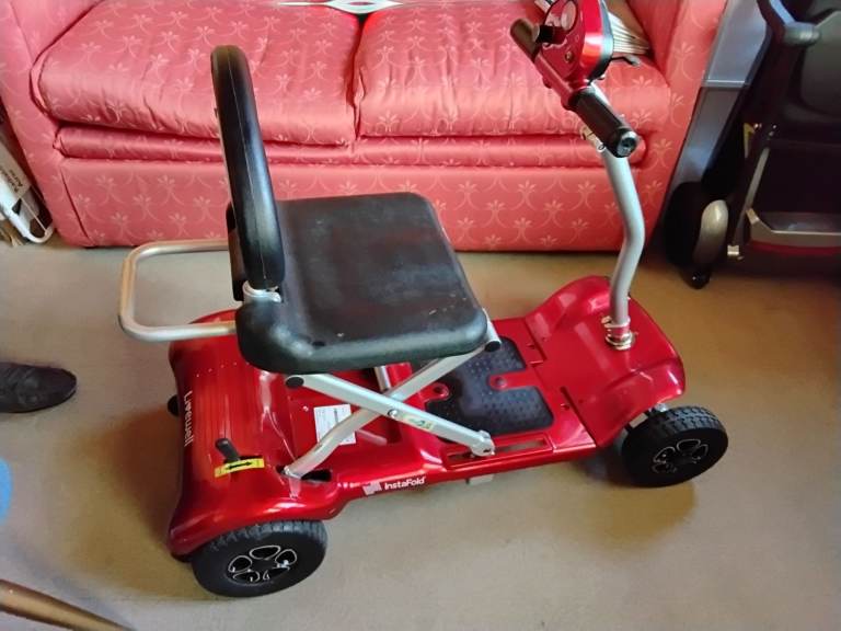 Live well auto folding scooter