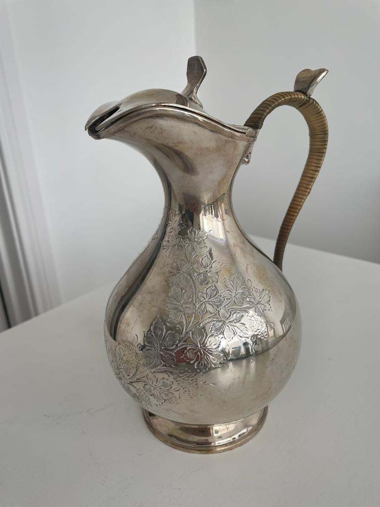 Silver water jug 