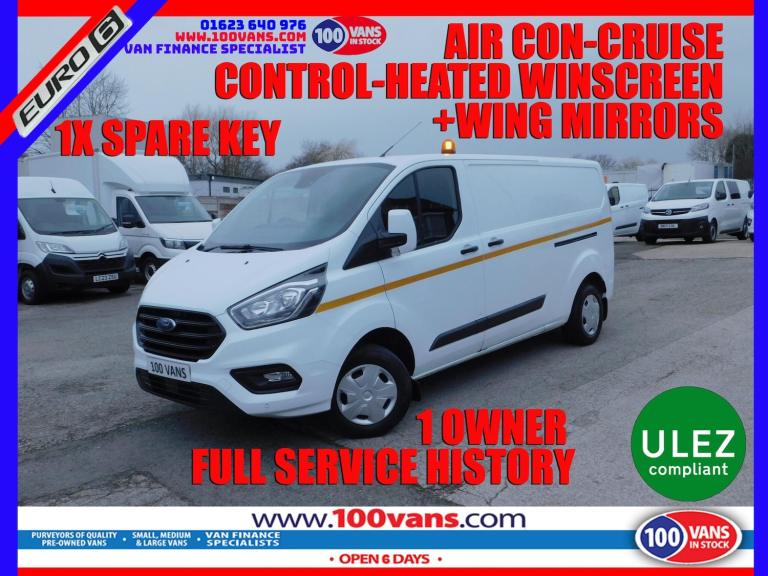 2022 Ford Transit Custom 2.0 300 EcoBlue Trend L2 H1 Euro 6 5dr PANEL VAN Diesel Manual