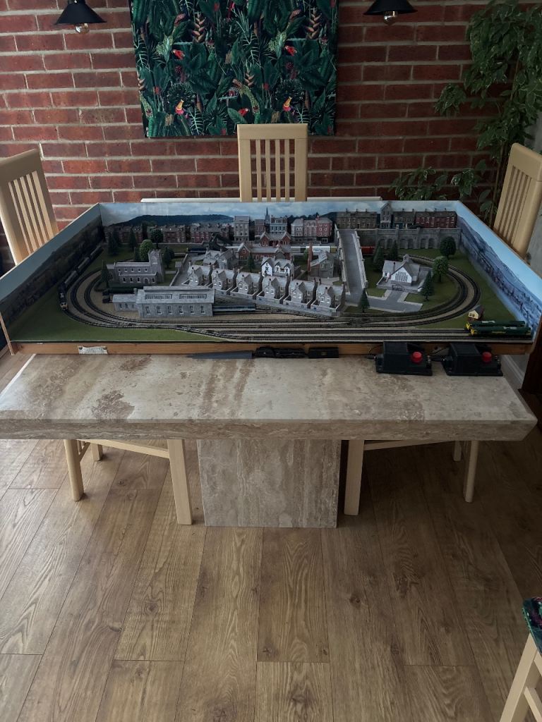 Large Model Railway Layout n gauge trains not included | in Pelton ...