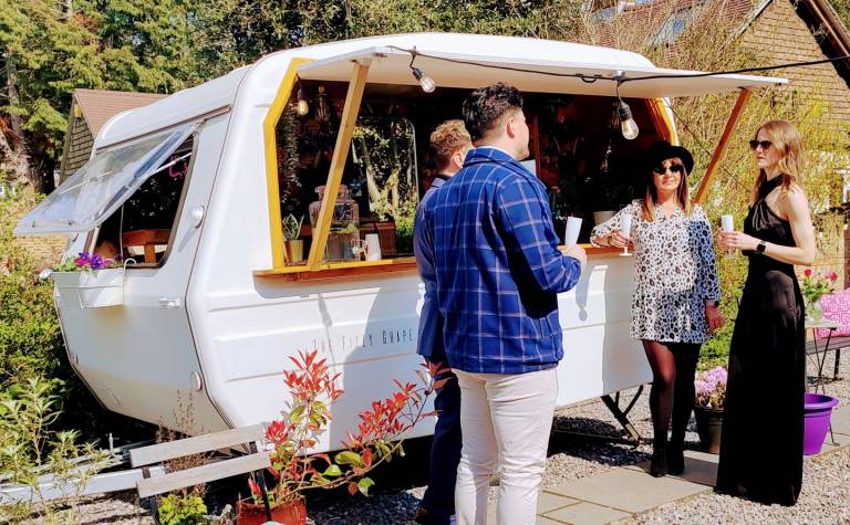 Converted Vintage Caravan – Mobile Bar Business Ready (240V)