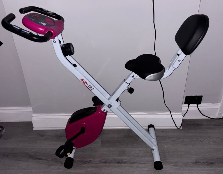 Stationary bike.