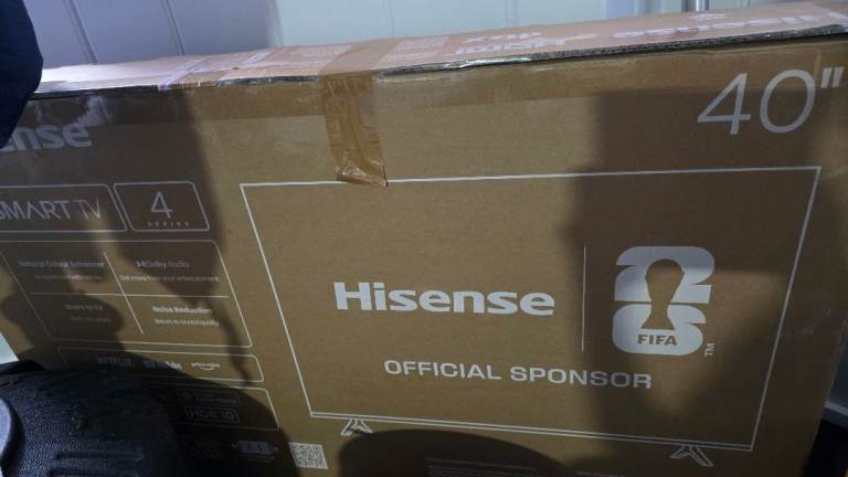 Hisense 40-inch Smart TV – Factory Sealed, New in Box
