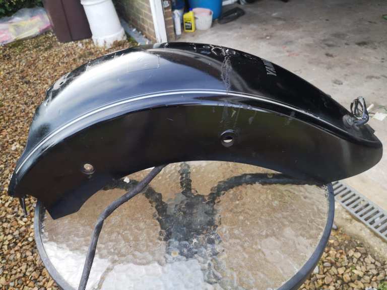 YAMAHA XVS 125 DRAGSTAR 2000-2004 REAR MUDGUARD