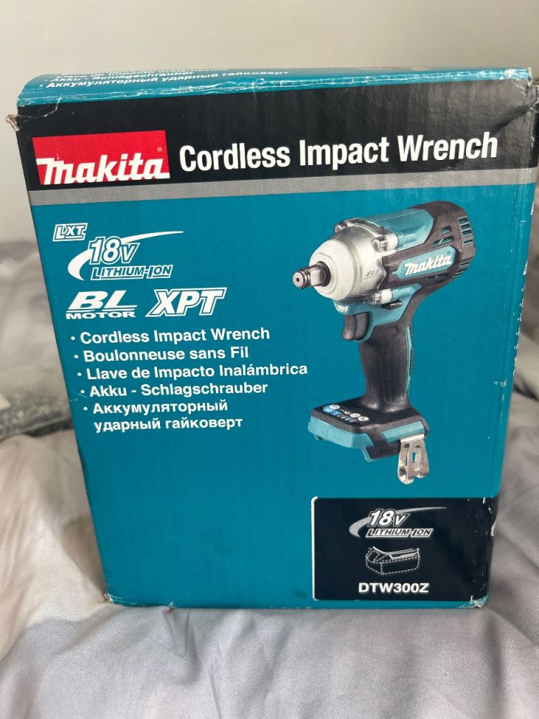 Makita DTW300Z Cordless Impact Wrench 18V – Brand New