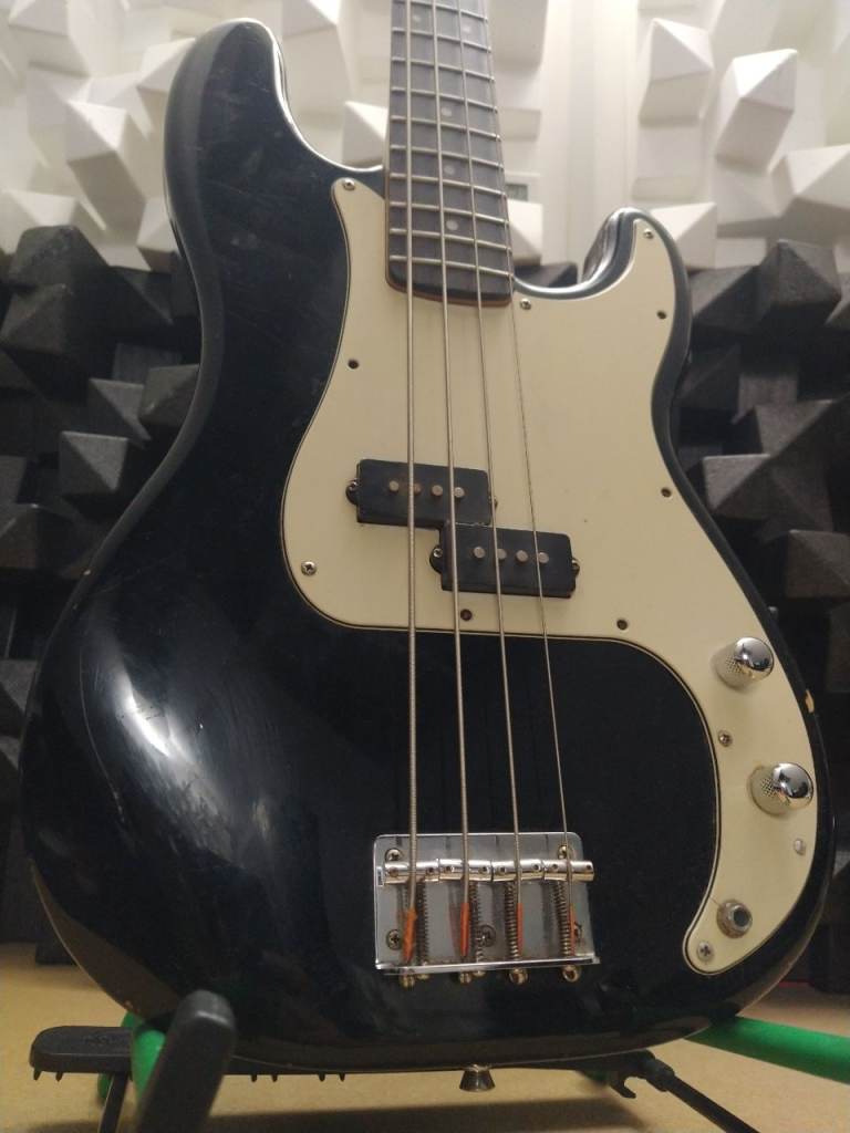 Squier precision bass California series - electric bass guitar (fender) (squire)