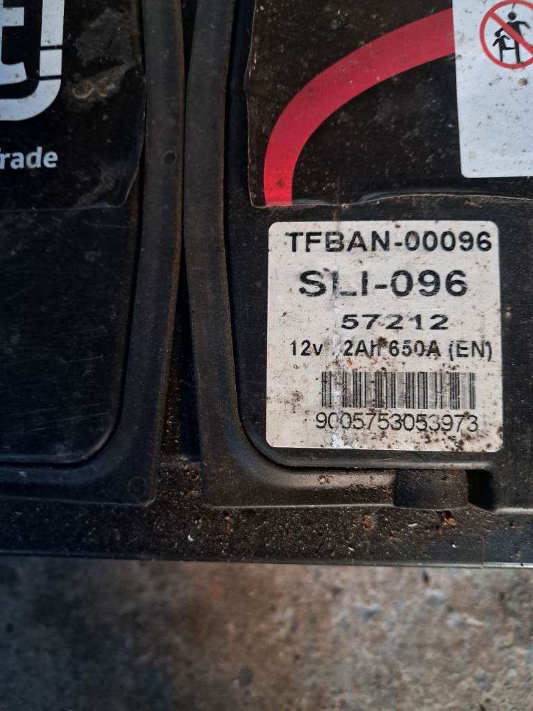 Car battery for sale 