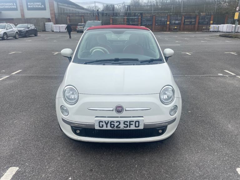 Fiat, 500, Convertible, 2012, Manual, 1242 (cc), 3 doors