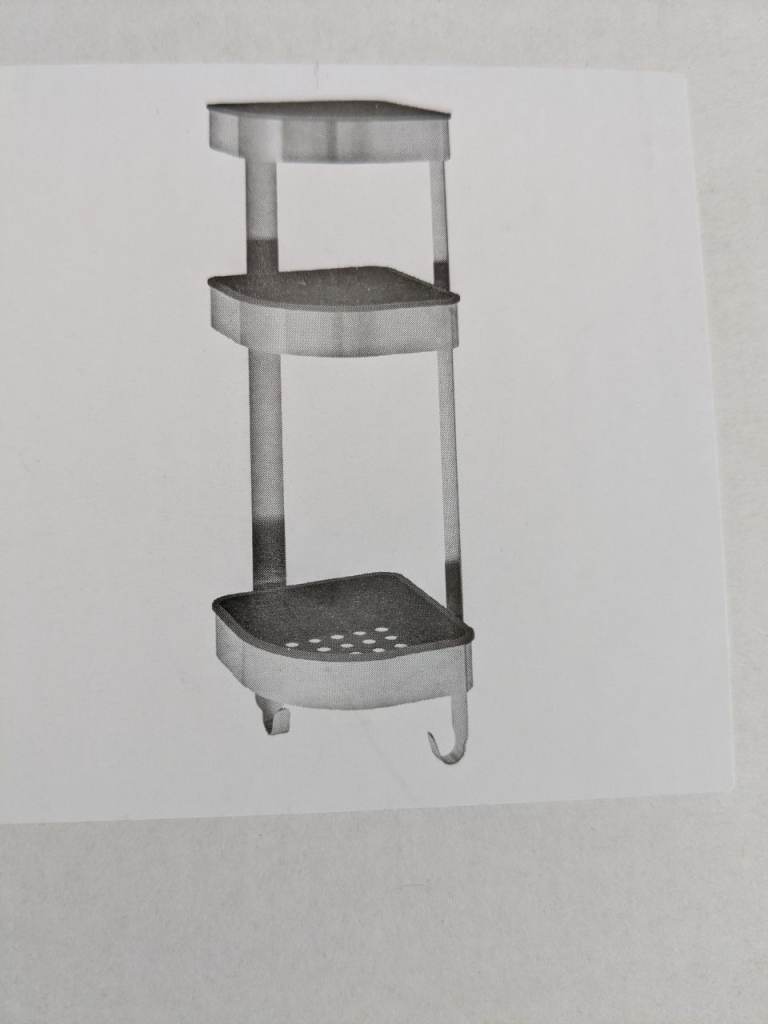 Brogund IKEA bathroom shelves. 
