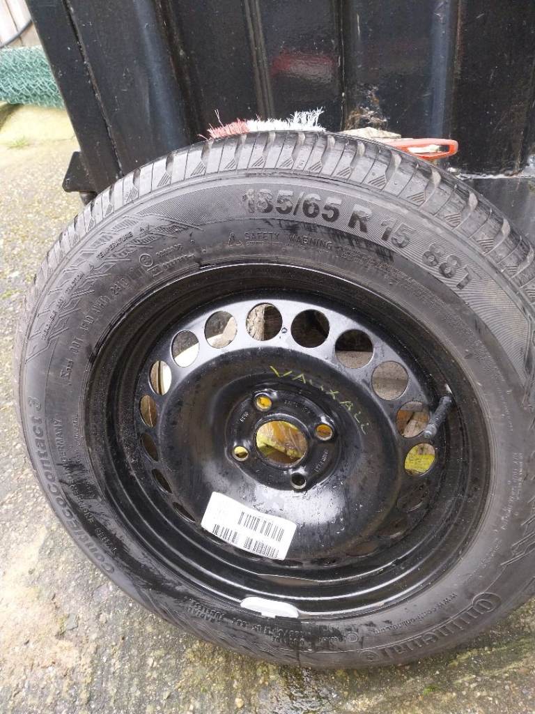SPARE TYRE AND WHEEL