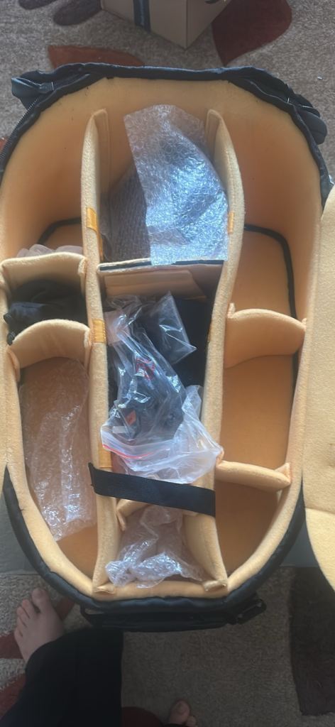 Camera Bag Backpack - Black, Good Condition