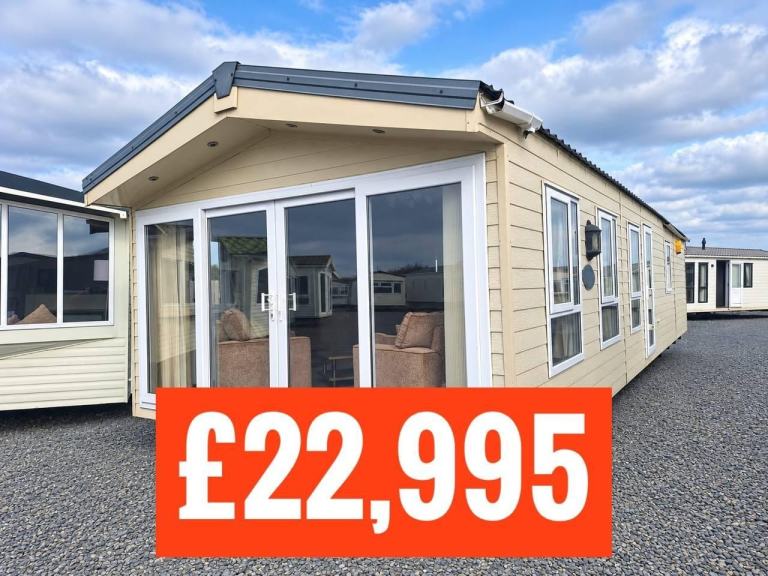 OFF SITE static caravan double glazed & central heated 2bed 41x13 Delta Superior