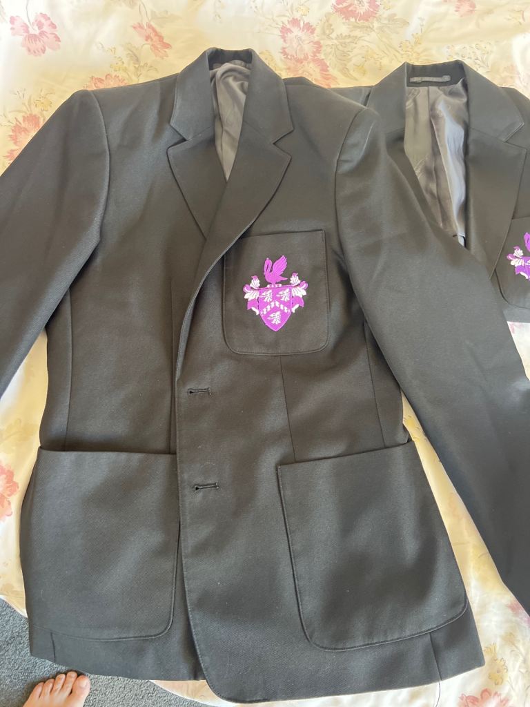  Perse upper boy’s school blazers 34 inch 
