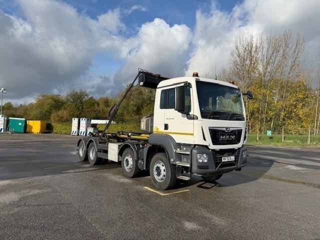 2021 70 Plate Euro 6, MAN TGS 35.430 32t 8x4 Hookloader 