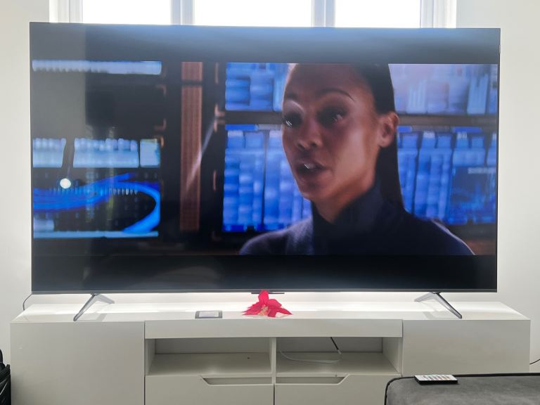 Quick sale TCL 85 inch TV 16 month old 