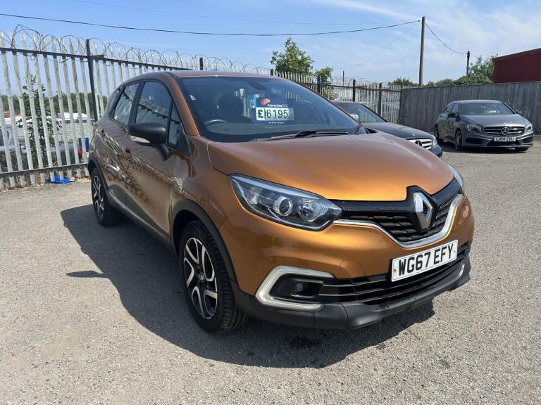 2017, RENAULT CAPTUR 0.9 Dynamique Nav TCe 90 Orange Manual Petrol