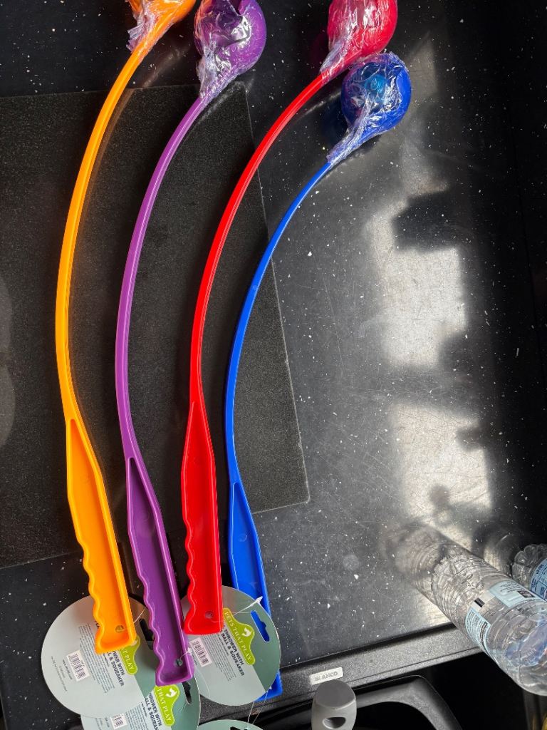 New Flashing Squeaking Ball Launchers for Dogs