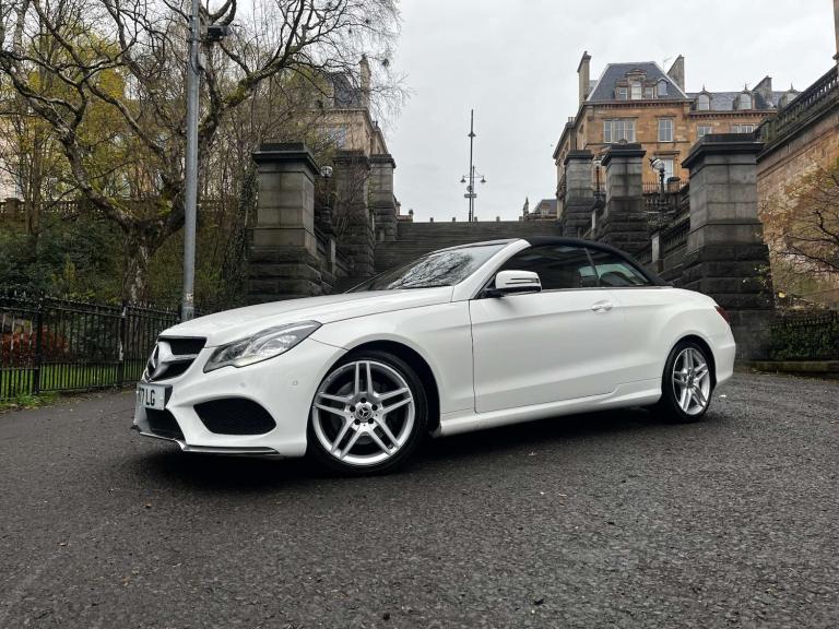 2014 Mercedes-Benz E Class 2.1 E220 AMG Sport CDi Auto 2dr Convertible Diesel Automatic