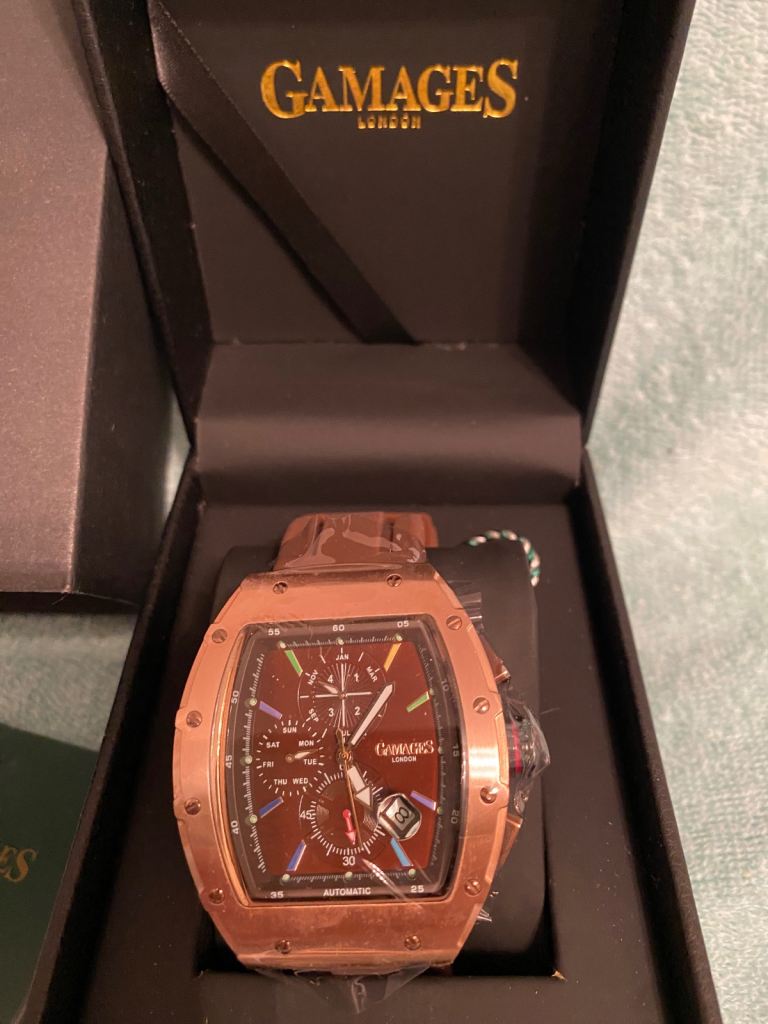 New Gamages of London Icon watch Rose
