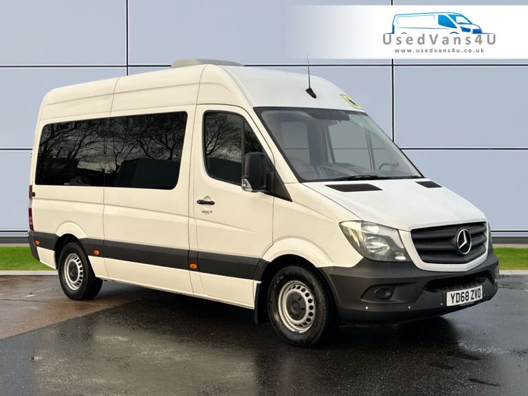 2018 Mercedes-Benz Sprinter 314 CDi TL14 MWB H/R Minibus Auto Eu6 140PS Minibus Diesel Automatic