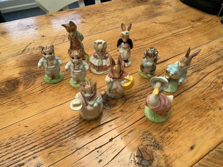 Peter Rabbit Figurines - Royal Albert