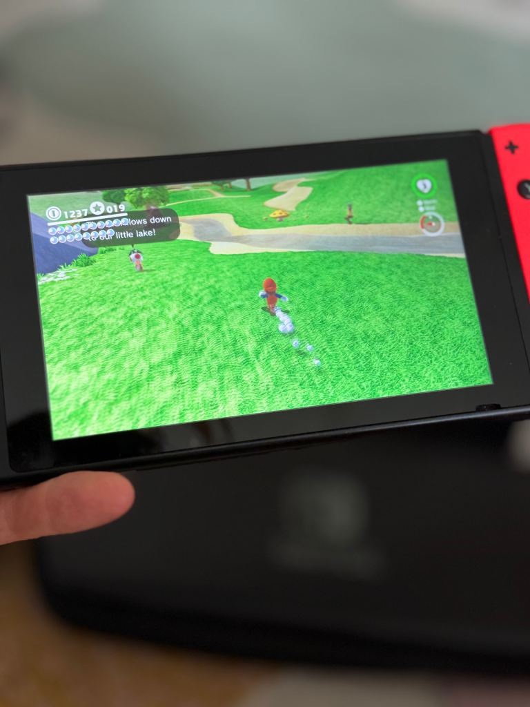 Nintendo switch with case and dock 