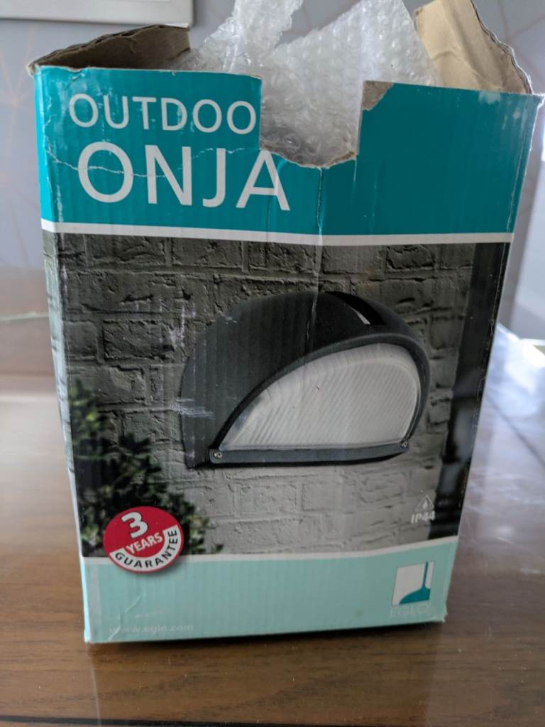 Eglo Onja Outdoor Wall Light - New in Box