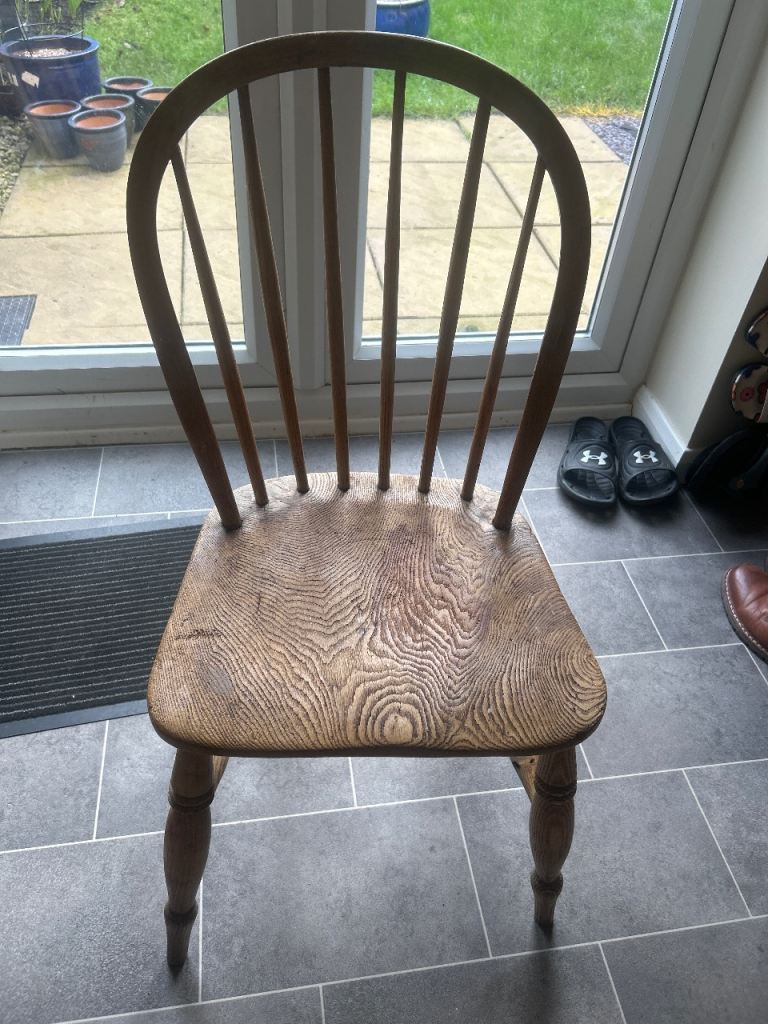 Spindleback chair