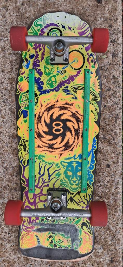 Eric Winkowsi 10" Cruiser Skateboard Setup