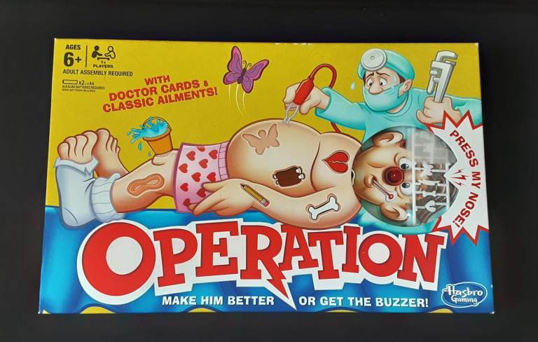 Operation Children Game: Opened but not used