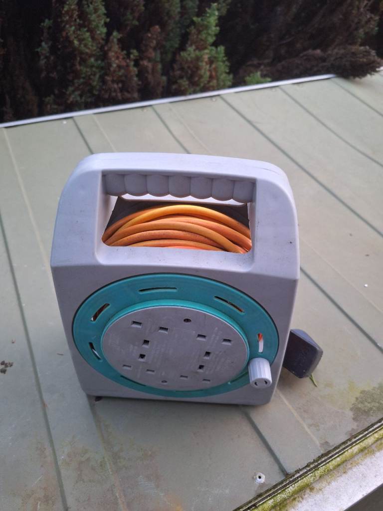 20 metre four socket extension reel 