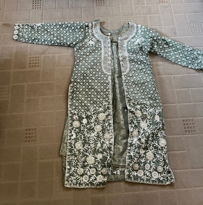 4 piece Asian wedding suit 
