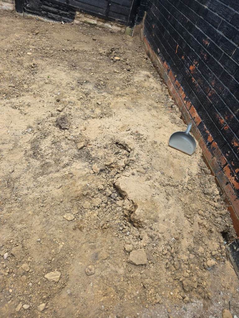 Sand and soil 