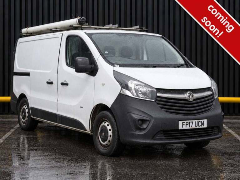 2017 Vauxhall Vivaro 1.6 CDTi 2900 ecoFLEX Panel Van 5dr Diesel Manual L1 H1 Euro 6 (s/s) (95 ps ...