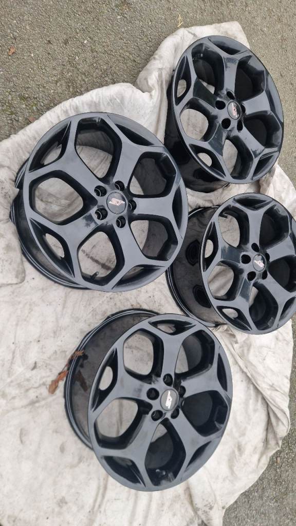 image for Genuine 18" Ford Focus Mk2 Mk3 ST Snowflake 5x112 Alloy Wheels  6M5J-1007AB